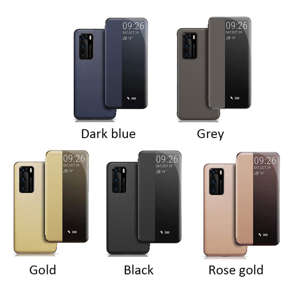 Huawei P40 - Stilsäkert NKOBEE Fodral Guld