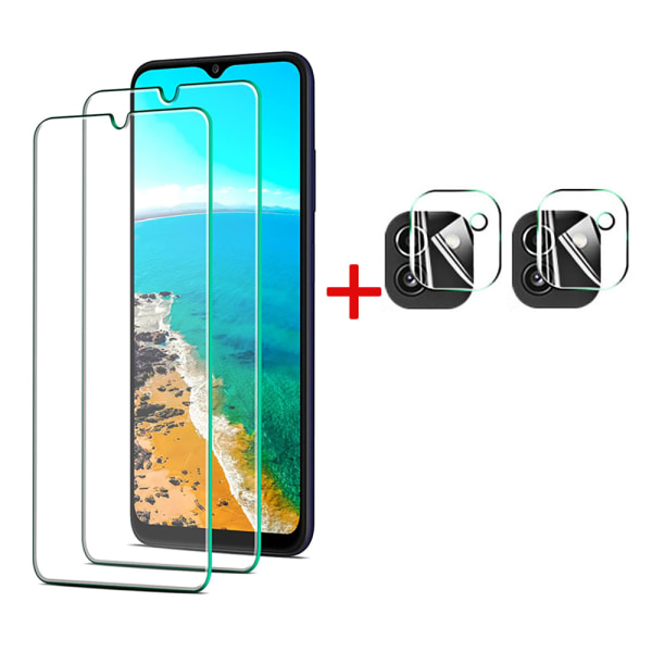 2-PACK Galaxy A03 4G Skärmskydd + Kameralinsskydd HD 0,3mm Transparent