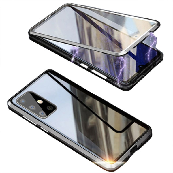 Samsung Galaxy A51 - Stilrent Skyddsskal Magnetiskt Silver