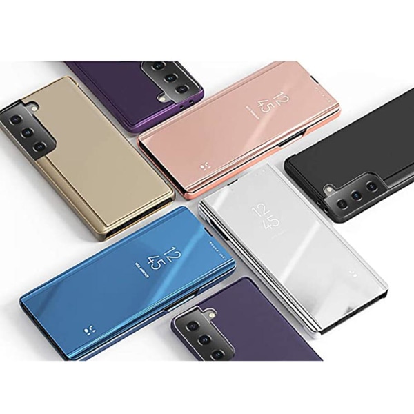 Samsung Galaxy S21 - Elegant Flexible Case (LEMAN) Lilablå