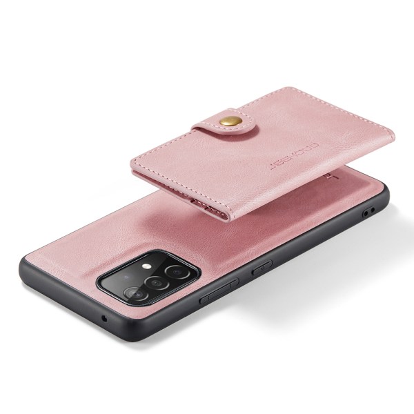 Samsung Galaxy A72 - Tyylikäs magneettinen kansi korttitelineellä Röd