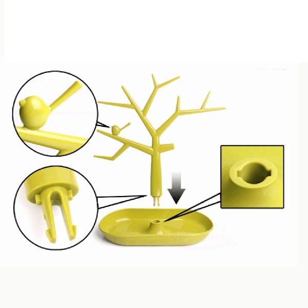 Smart Jewelry Tree (eri värit) Grön