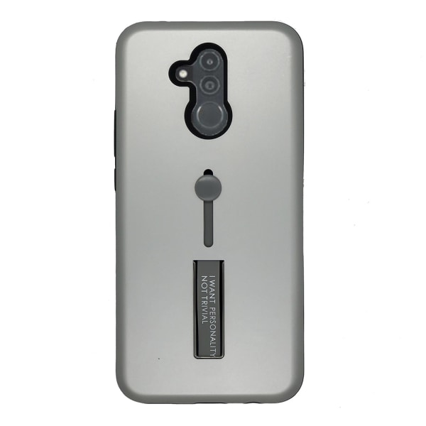Huawei Mate 20 Lite - Smart Stilfuldt Cover fra Kisscase Silver
