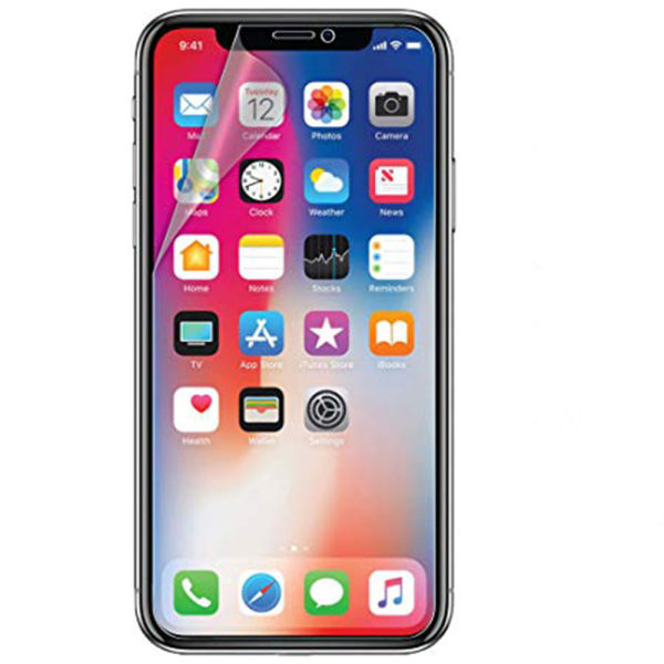 iPhone X/XS Skärmskydd 9H Nano-Soft Screen-Fit HD-Clear Transparent/Genomskinlig