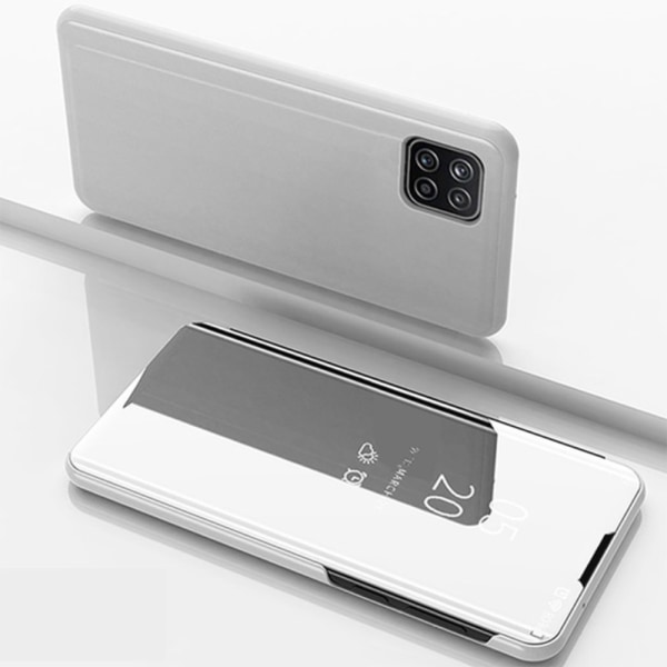 Samsung Galaxy A22 5G - Tyylikäs LEMAN-kotelo Silver