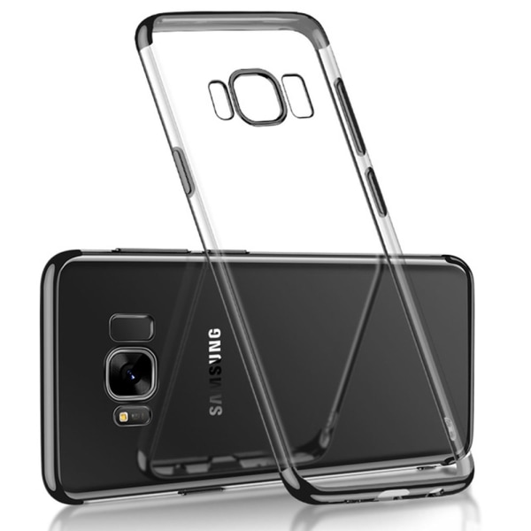 Tyylikäs silikonisuojakuori - Samsung Galaxy S8 Silver