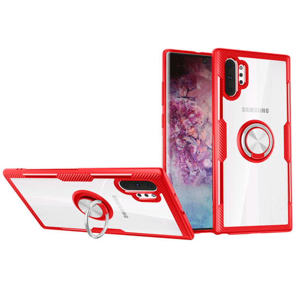 Samsung Galaxy Note10+ - Skyddande Skal (Leman) Röd