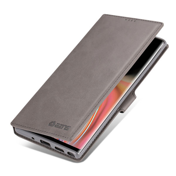 Kraftfullt Plånboksfodral - Samsung Galaxy Note10 Plus Röd Röd