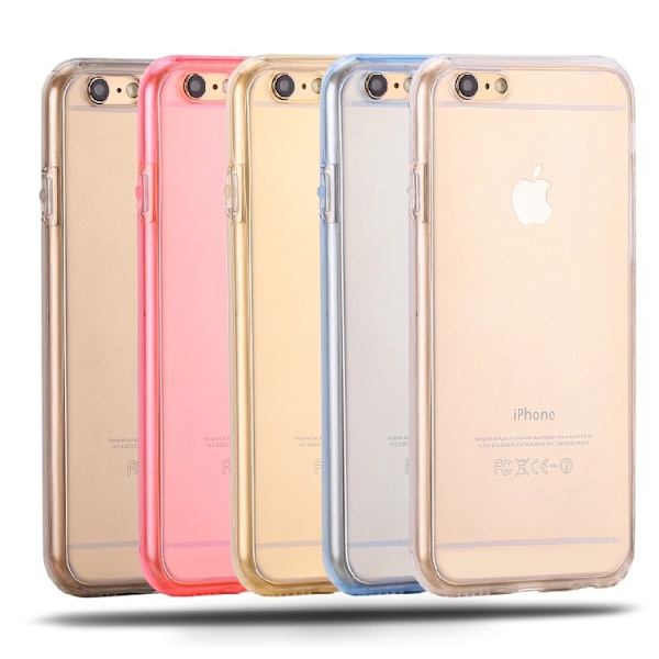iPhone 6/6S Plus Silikonfodral med TOUCHFUNKTION Svart