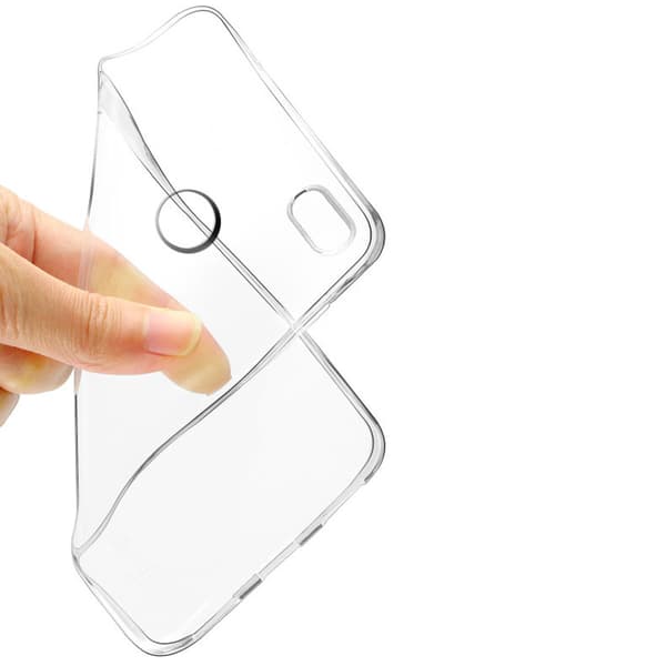 Smart Silikonskal - Huawei P Smart 2018 Transparent Transparent/Genomskinlig