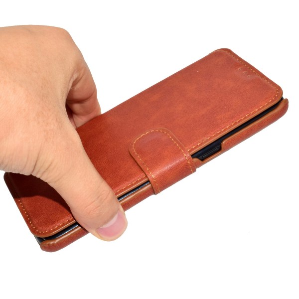 Class-Y Fodral med plånbok till Samsung Galaxy S8+ Orange