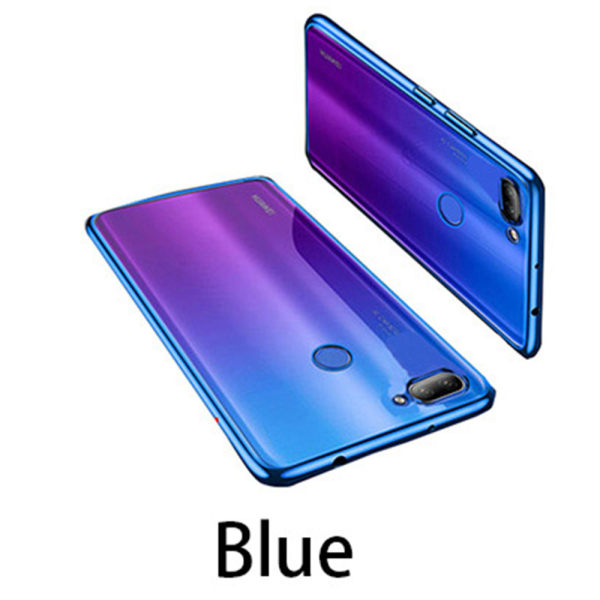 Profesjonelt silikondeksel - Huawei P Smart 2018 Blå