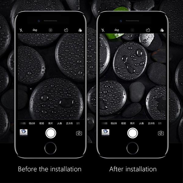 iPhone 7 Plus Kameralinsskydd Standard HD Transparent/Genomskinlig