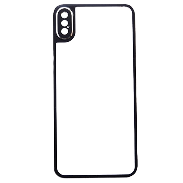 HuTech-beskyttelse for baksiden (aluminium) for iPhone XS Silver