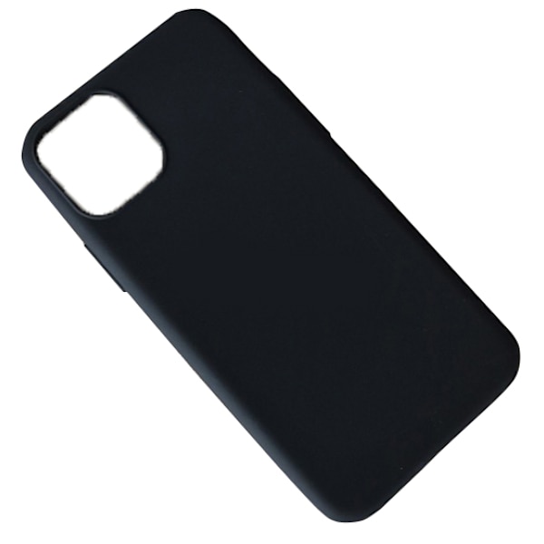 iPhone 11 - Robust silikonecover Svart