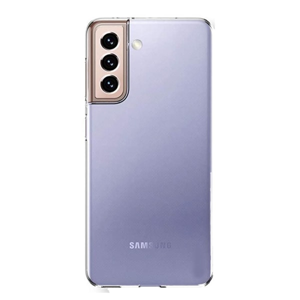 Samsung Galaxy S21 Plus - Stilsäkert Skyddsskal i Silikon (FLOVEME) Transparent
