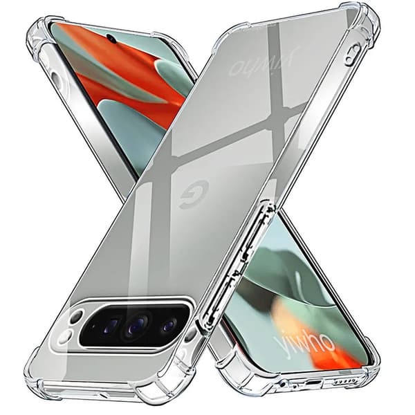 Google Pixel 8 Pro - Flexibelt Skyddsskal i Silikon Rosa/Lila
