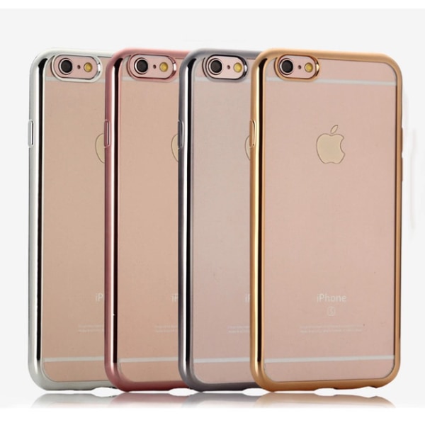 iPhone 6/6S - Stilfuldt Silikone Cover fra LEMAN Rosa