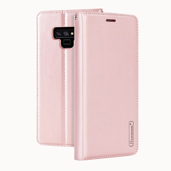 Elegant Plånboksfodral till Galaxy Note 9 från Hanman Guld