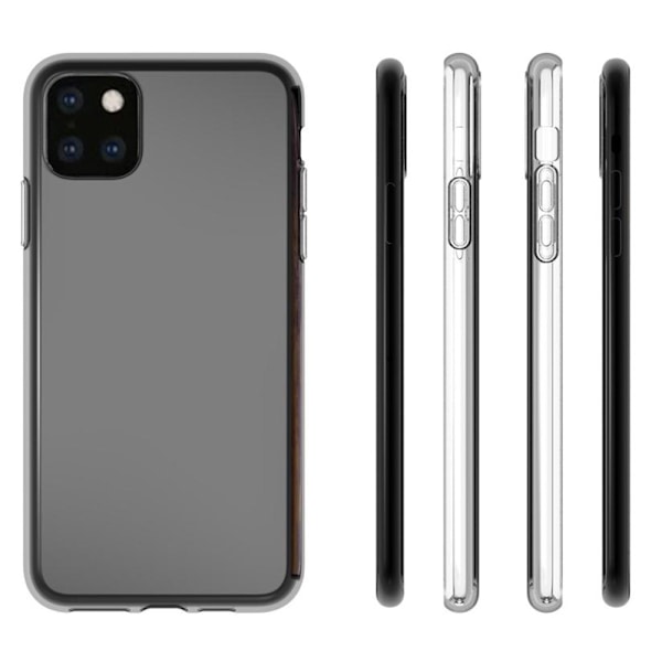 iPhone 11 Pro Max - Stötdämpande FLOVEME Silikonskal Transparent/Genomskinlig