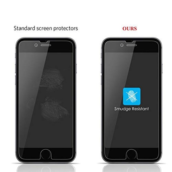 3-PACK iPhone 6/6S skærmbeskytter Screen-Fit HD-Clear ProGuard Transparent/Genomskinlig