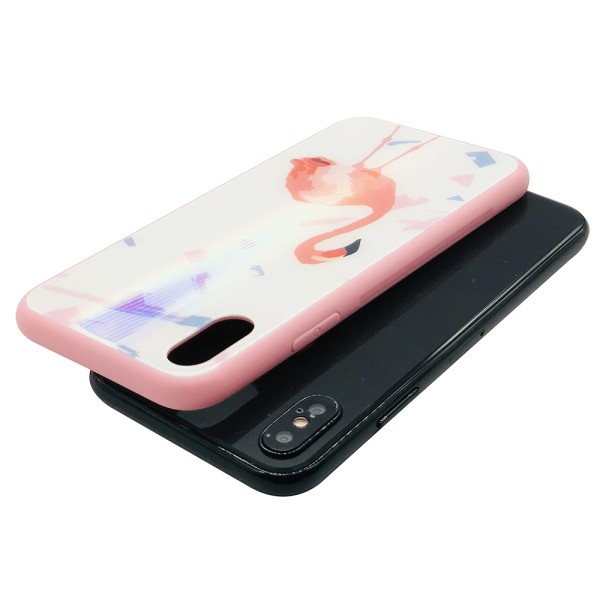 Effektivt beskyttelsescover fra Jensen - iPhone X/XS (Flamingo)