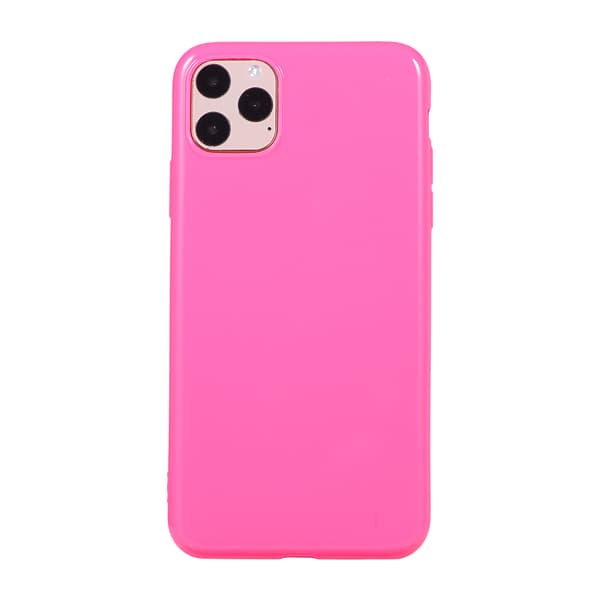 iPhone 11 Pro Max - Slittåligt Silikonskal Ljusrosa