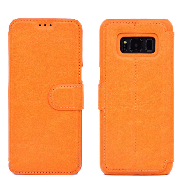 Stilrent Plånboksfodral från ROYBEN till Samsung Galaxy S8 Plus Orange