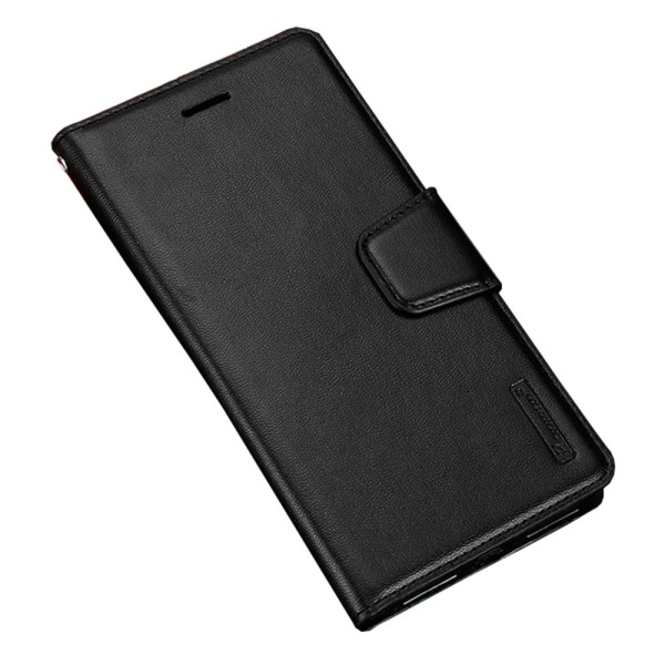 Smart og stilig deksel med lommebok - iPhone XS Max Rosaröd