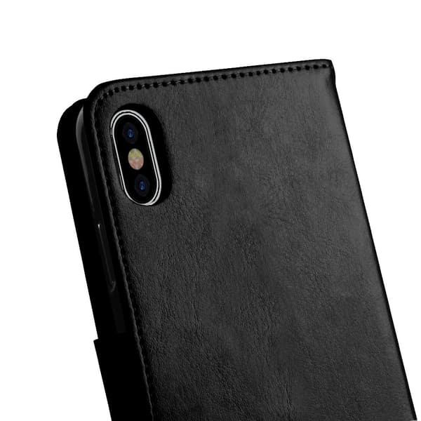 Smart Etui med Tegnebog til iPhone X/XS Rosa