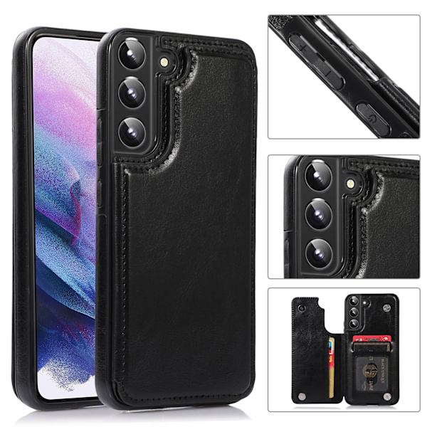 Elegant Skal Korthållare - Samsung Galaxy S23 Plus Röd