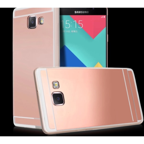 Samsung Galaxy A5 (2016) SKAL från LEMAN med Spegeldesign Svart