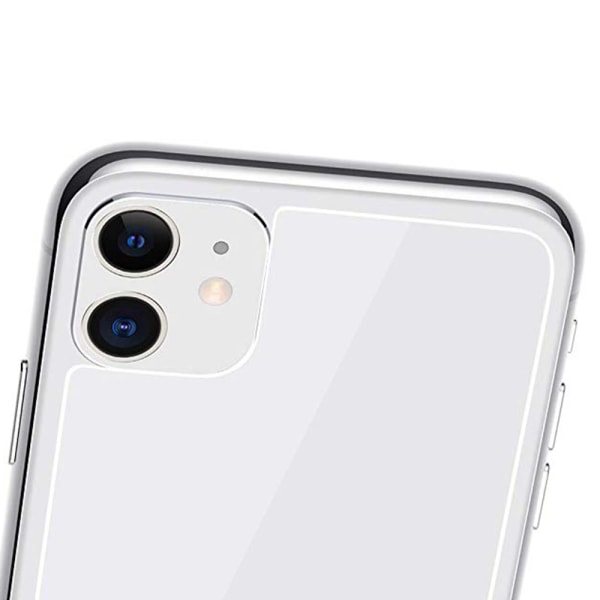 2.5D foran og bak iPhone 11 Pro Max 2-PACK skjermbeskytter 9H Transparent/Genomskinlig