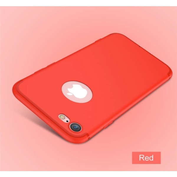 iPhone 6/6S - Stilrent Matt Silikonskal från NKOBEE Röd