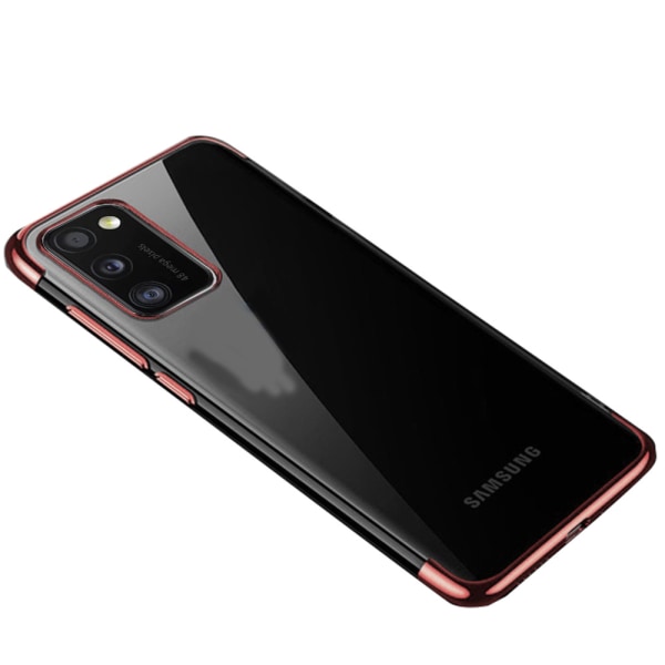 Samsung Galaxy A41 - Silikonskal Roséguld