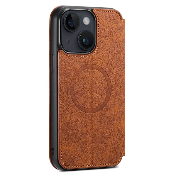 iPhone 13/14 Plånboksfodral - Elegant & Praktiskt Svart