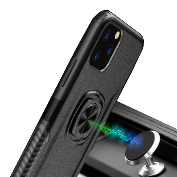 Skal med Ringhållare - iPhone 11 Mörkblå