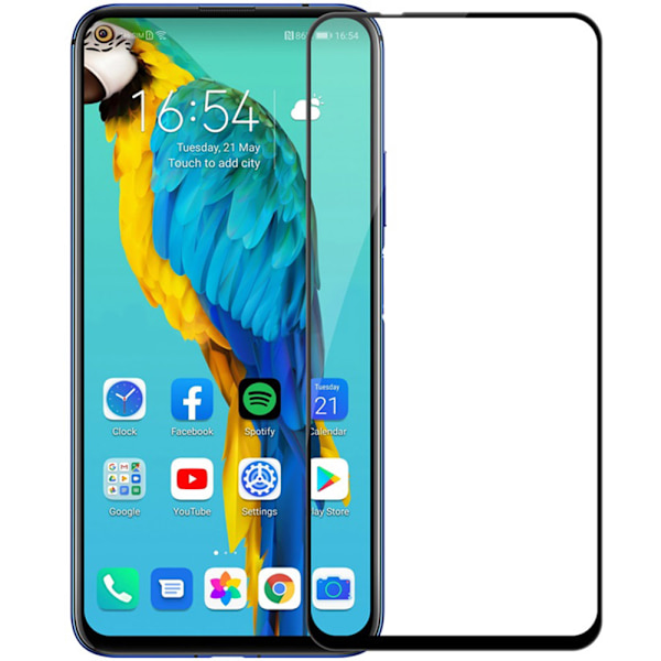 Nova 5T Näytönsuoja 2.5D Frame 9H 0.3mm HD-Clear Screen-Fit Svart