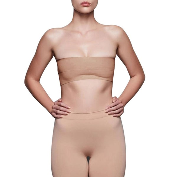 Mukava ja itsekiinnittyvä rintaliivien rintateippi (vedenpitävä) Svart 5cm