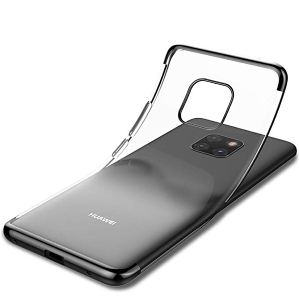 Elegant silikondeksel - Huawei Mate 20 Pro Silver