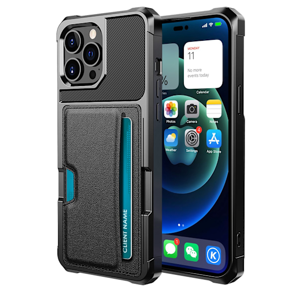 iPhone 15 Pro Max Kortfodral - Skydd & Funktion i Ett