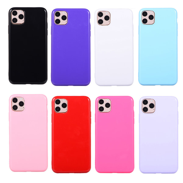 iPhone 11 Pro - Candy Ultrathin Silikone Cover (FLOVEME) Mörklila