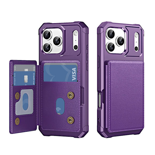 iPhone 17 Pro Max Card Holder Case Grön
