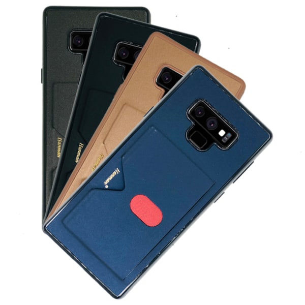 Samsung Galaxy Note 9 - Cover med kortrum Roséguld