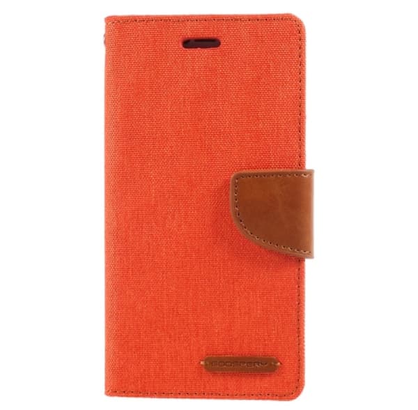 Stilrent iPhone X Plånboksfodral Orange