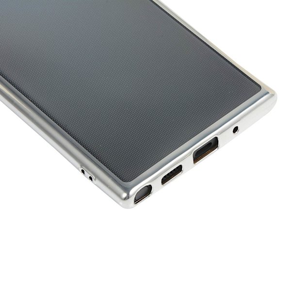 Samsung Galaxy Note10+ - Exklusivt Silikonskal Silver