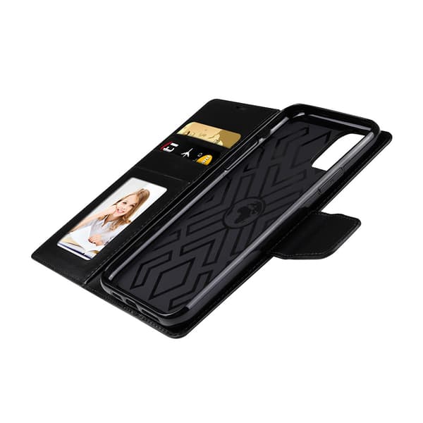 iPhone 13 - Praktiskt HANMAN Plånboksfodral Guld
