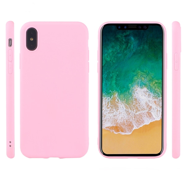 iPhone X/XS - Effektfullt TPU Silikonskal från NKOBEE Svart