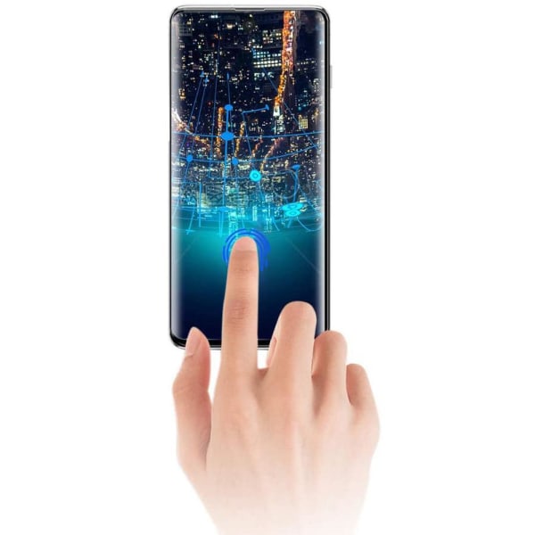Samsung Galaxy S20 Plus skjermbeskytter UV 0,3 mm Inkl. Søknad ski Transparent/Genomskinlig