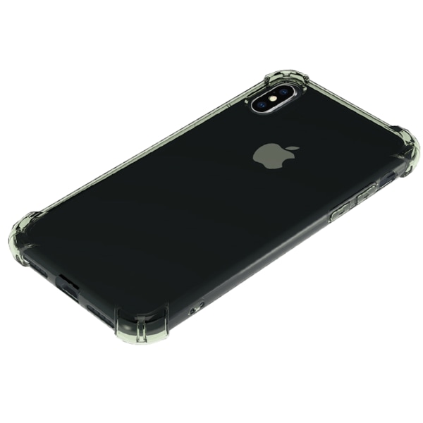 Ohut ja älykäs silikonisuojakuori iPhone XS Maxille Grön